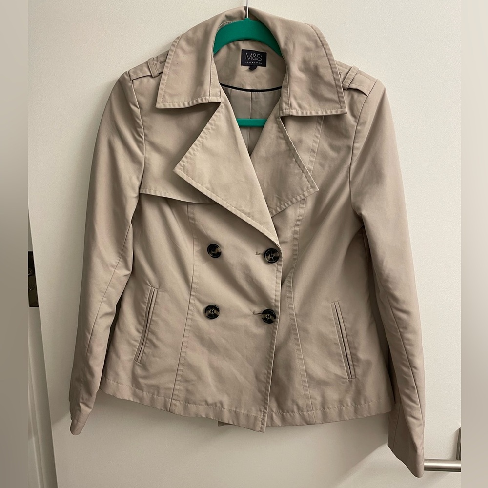 Marks & Spencer beige jacket uk8 us4